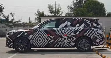 Estrutura da plataforma modular GWM One destacando componentes tecnológicos