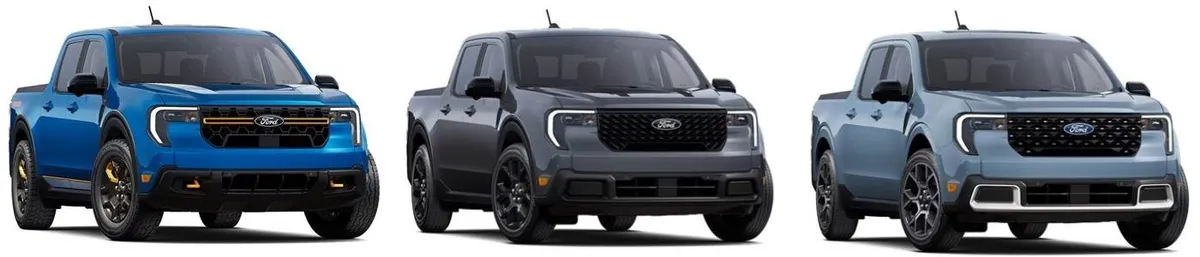 Interior e painel da Ford Maverick 2025, alvo de recall